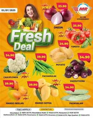 Fresh Deal In MR Hypermarket Calicut